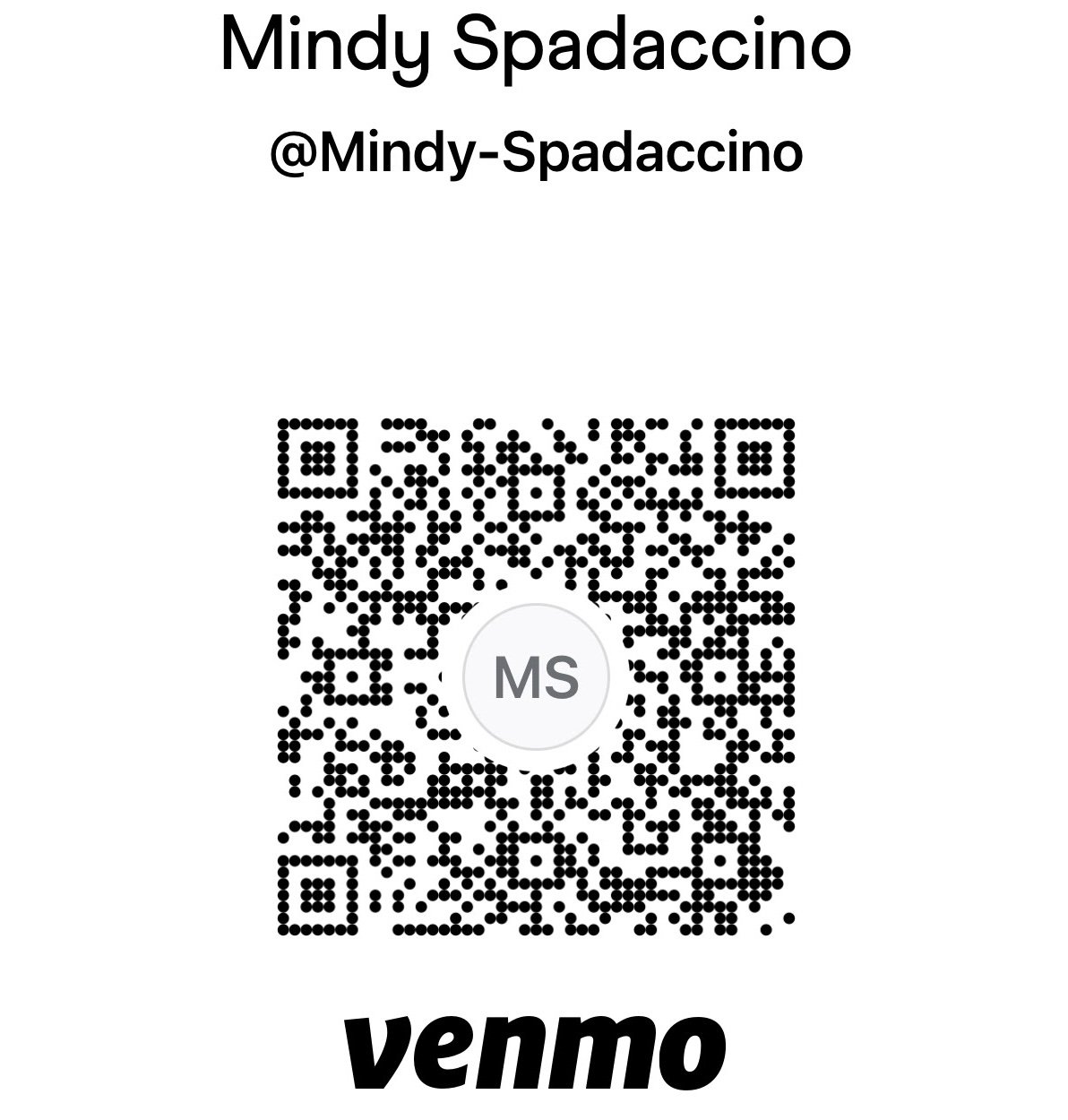Venmo QR code for World's Greatest Rescue